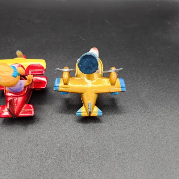 Vtg Set Of 4 Disney Talespin Airplane Toys McDonald’s Happy Meal 1990 Diecast - Picture 8 of 11